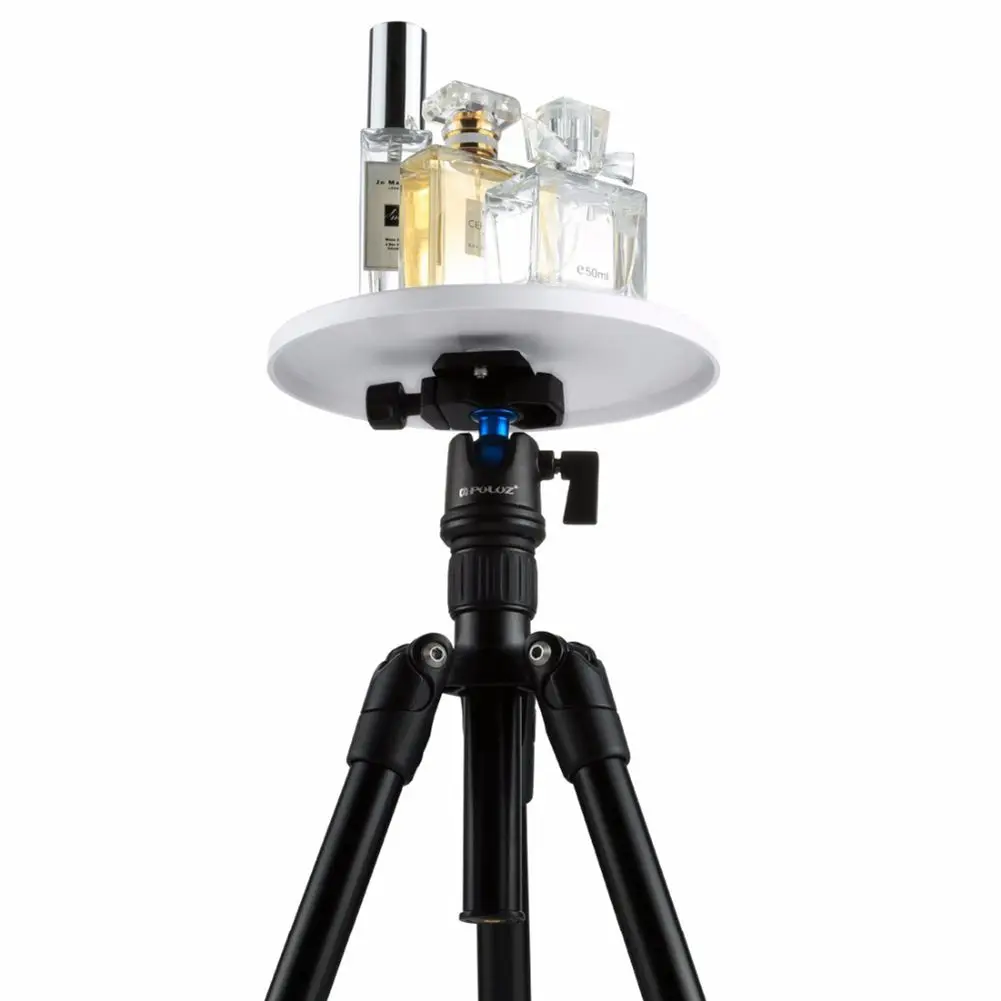 CLCU PULUZ 1/4 Screw interface Round Tray Compatible with Electronic 360 Degree Rotation Panoramic Tripod Head | Электроника