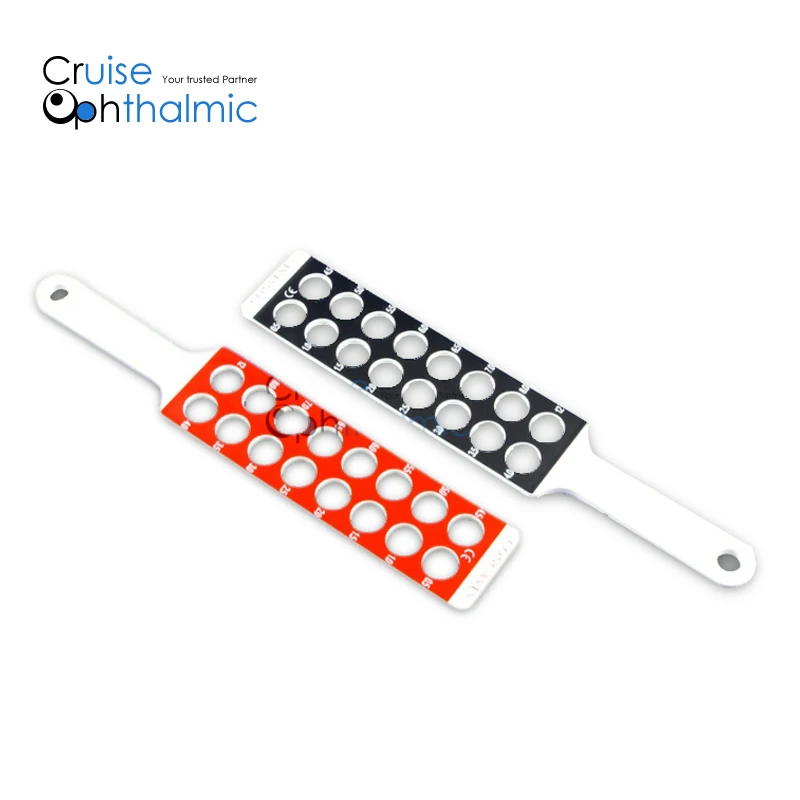 Оптический офтальмологический ретиноскопический стеллаж пластиковый комплект