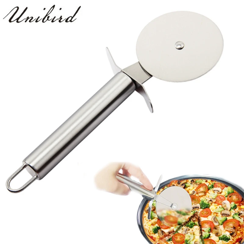 Unibird однороликовая варочная панель из нержавеющей стали для пиццы круглая нож