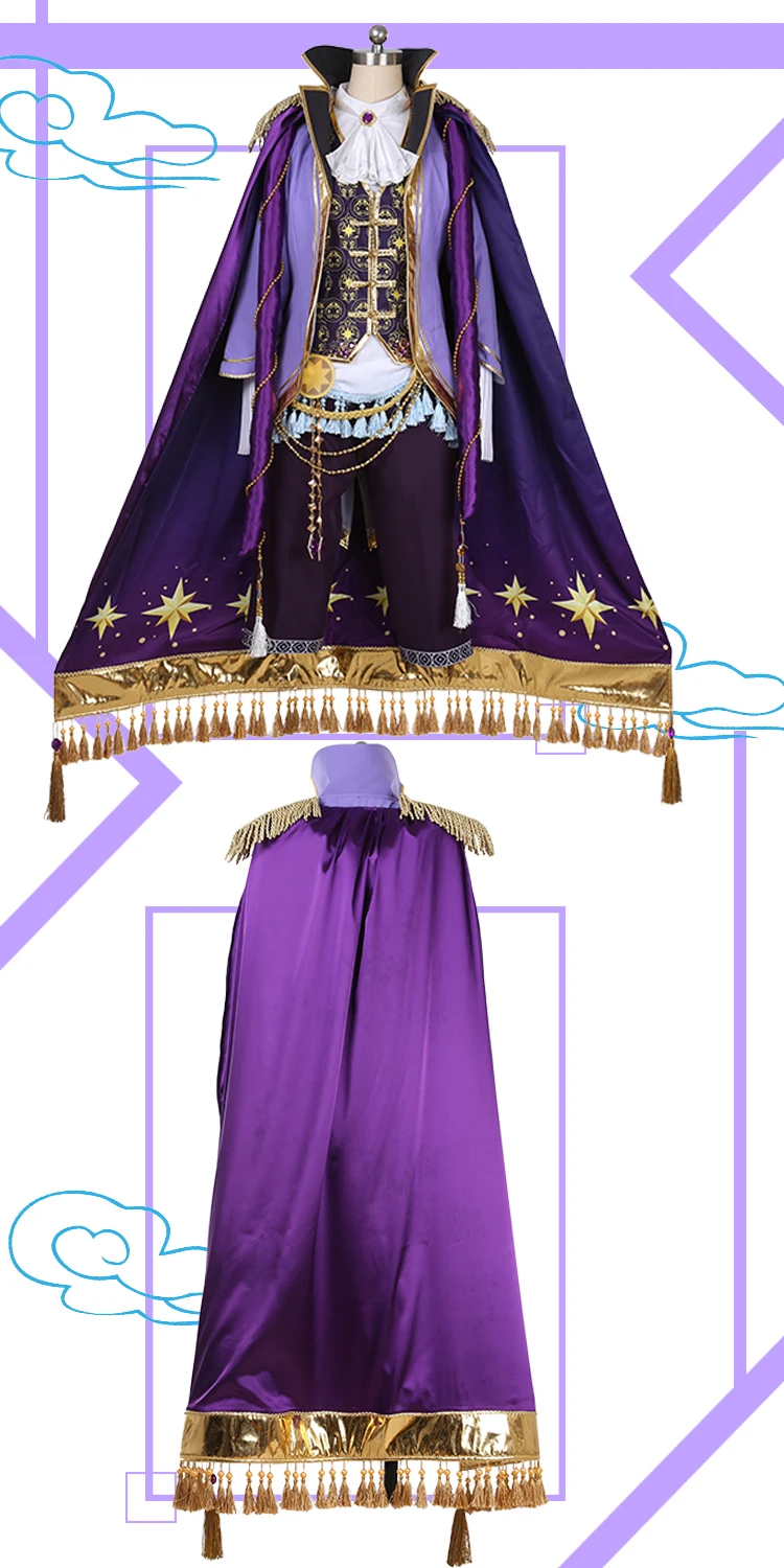 Аниме! Idolish7 Cruiser Observator IZUMI MITSUKI Великолепная Готическая униформа косплей костюм сценический костюм