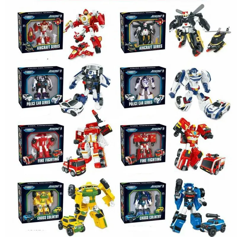 Tobot MINI 3 поколение Трансформация Робот игрушка 9 12 см 8 стиль деформационная машина