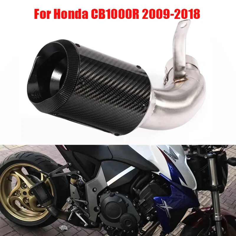 Слипоны CB1000R выхлопной Системы наконечник глушитель трубы из углеродного