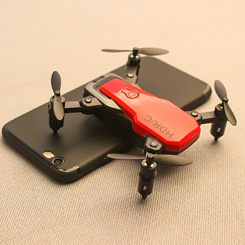 D2 мини Дроны с камерой HD Радиоуправляемый вертолет WiFi FPV складной Радиоуправляемый квадрокоптер удержание высоты пульт дистанционного управления Вертолет Карманный Дрон