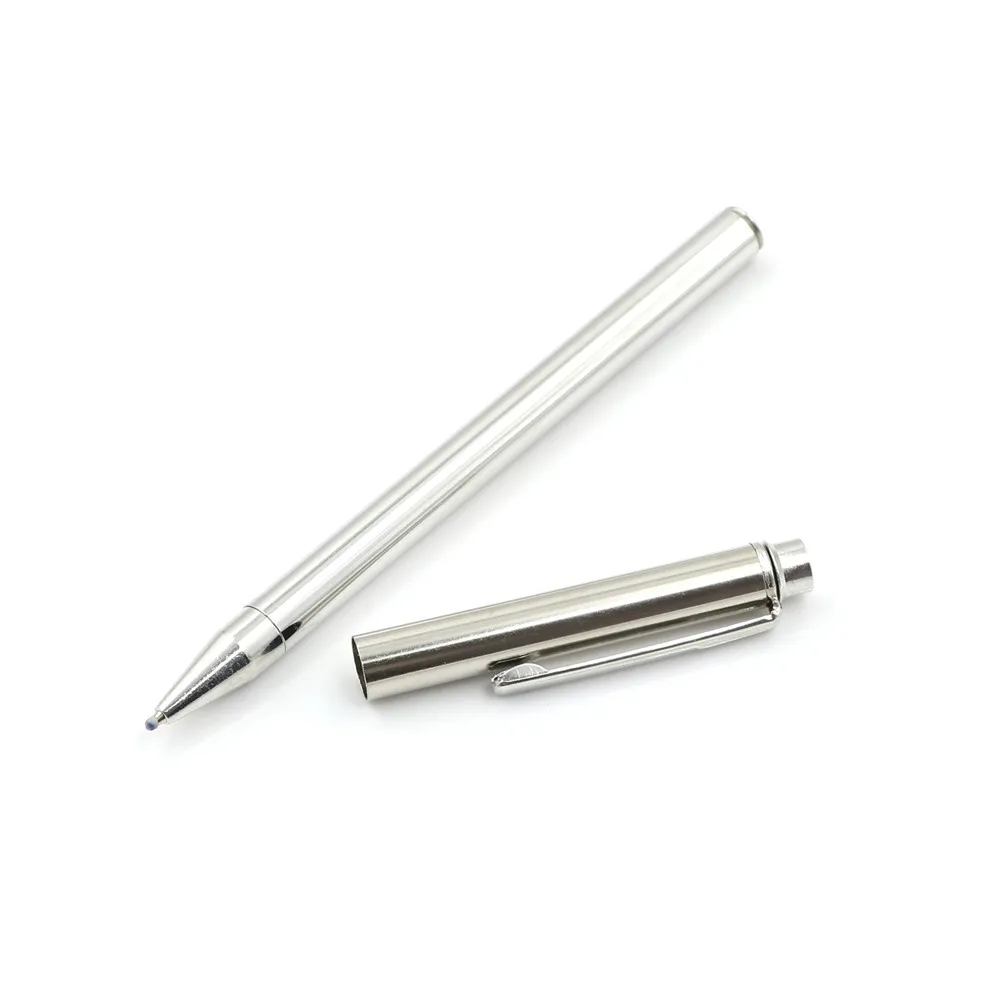 Металлическая черная двуглавая волшебная ручка реквизит проникающая через