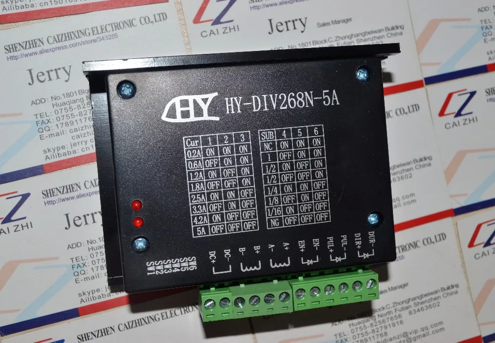 Двухфазный гибридный драйвер двигателя TB6600 0 2 5A с ЧПУ одна ось бесплатная