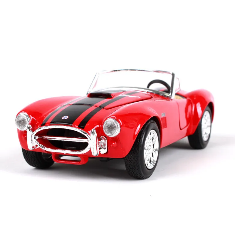 Моделирование 1:24 1965 Shelby Cobra 427 металлический сплав модель автомобиля коллекция и