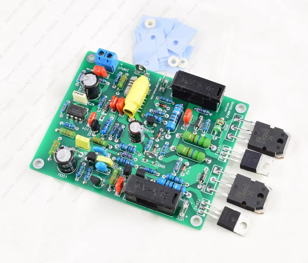 Quad 4 пары QUAD405-2 Собранный усилитель мощности Реплика улучшена с QUAD405 100 Вт стерео