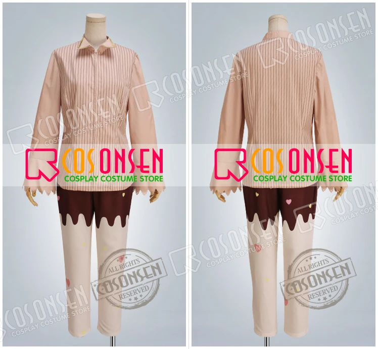 Косплей ONSEN IDOLiSH7 сладости Добро пожаловать в сладкий дом Nagi Rokuya косплей костюм все размеры