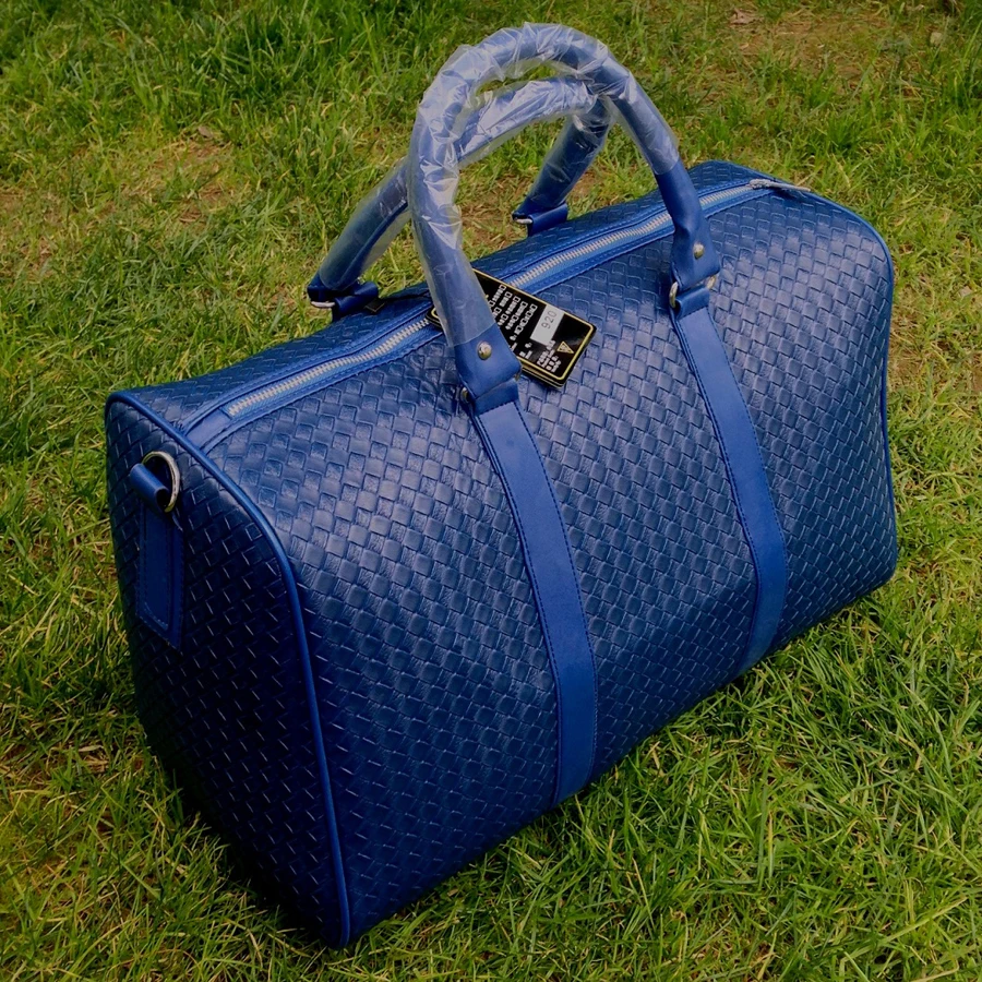 Fashion PU Leather Men Travel Bag Versatile Women Waterproof Black Cool Zipped Shoulder Bags Handbag luggage | Багаж и сумки