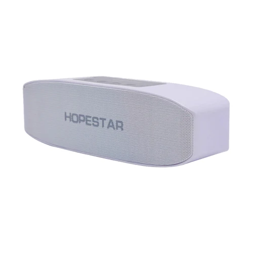 HOPESTAR H11 Bluetooth беспроводной динамик Hifi Саундбар двойной бас стерео Поддержка USB TF AUX FM с зарядным устройством для телефона - Цвет: Белый