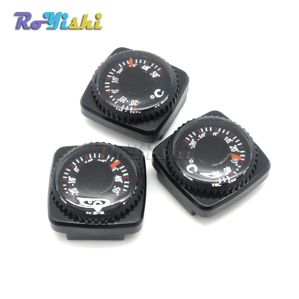 10 шт./упак. Мини термометр для браслета Паракорда наружный инструмент кемпинга