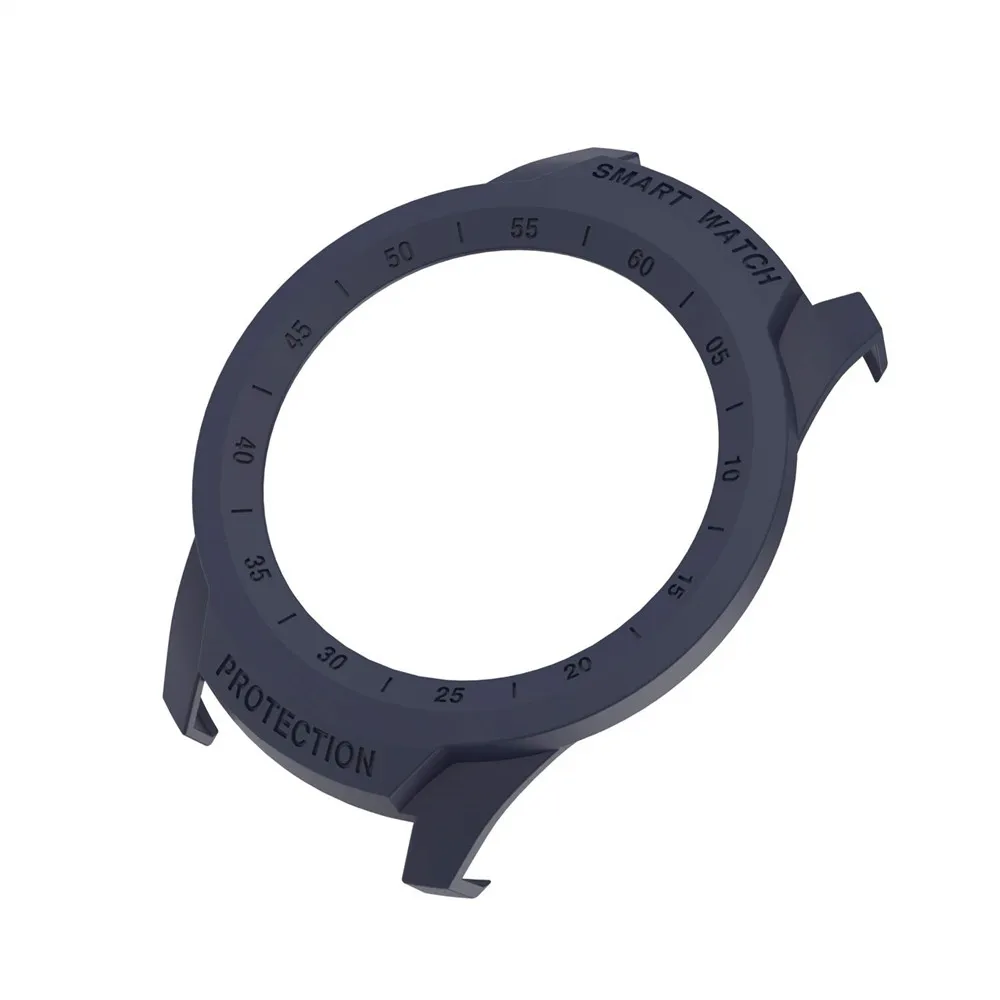 Navy blue Ударопрочный защитный чехол из поликарбоната для TicWatch Pro/E Прочный чехол для Tic Watch Pro протектор бампер оболочка умные часы аксессуары - Цвет: Navy blue