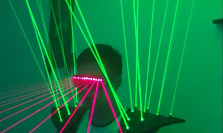 

Green laser show clothing green shawl laser show equipment red and green laser
