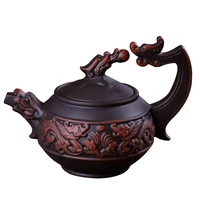 yixing zisha teapot pure handmade the red clay teapot handle antique teapot special offer