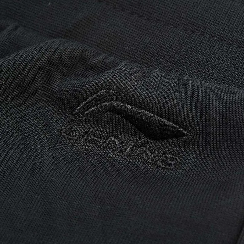 Li Ning женские трендовые спортивные штаны 87% хлопок 13% полиэстер обычная посадка с
