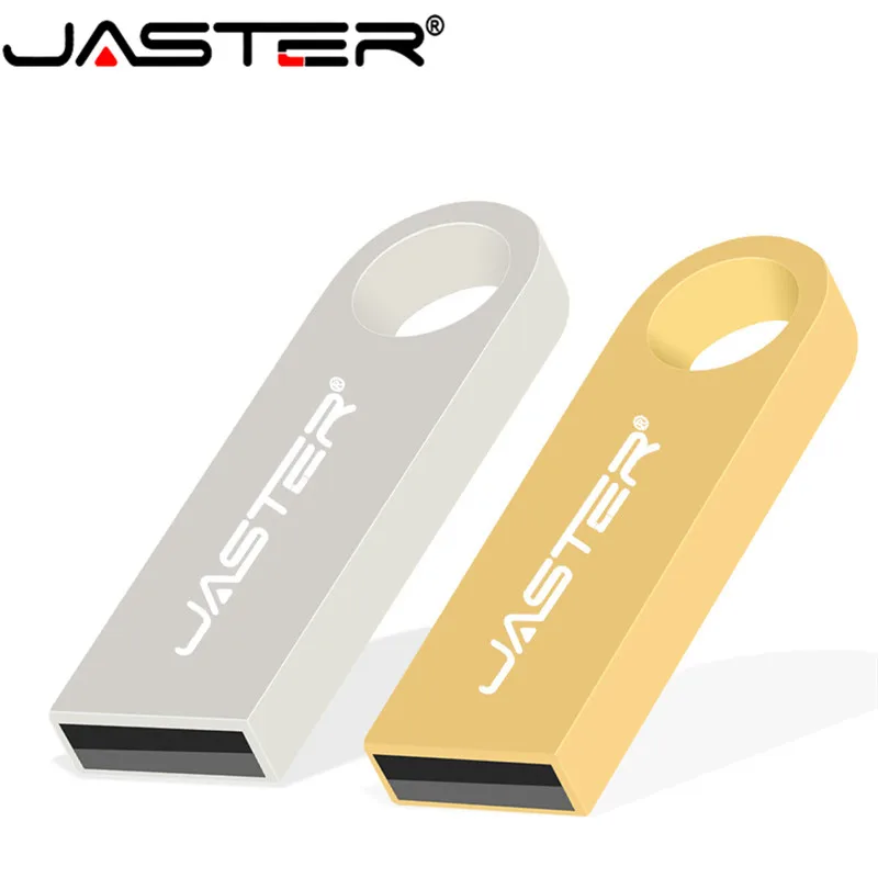 Металлический Usb флеш накопитель JASTER 64 Гб USB флешка водонепроницаемый 32 ГБ 16 8 4