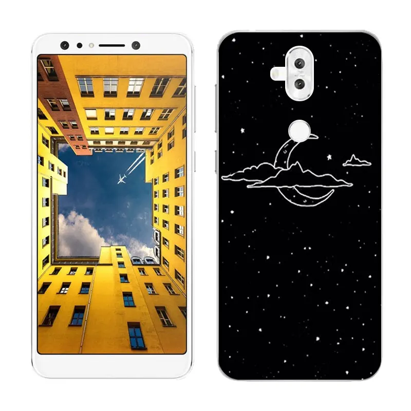 09 Для Asus Zenfone 5 Lite ZC600KL 6," чехлы для мобильного телефона из мягкого силикона с Чехлы бобы Окрашенные чехол для Asus ZF5Q X017D задняя крышка Капа - Цвет: 09