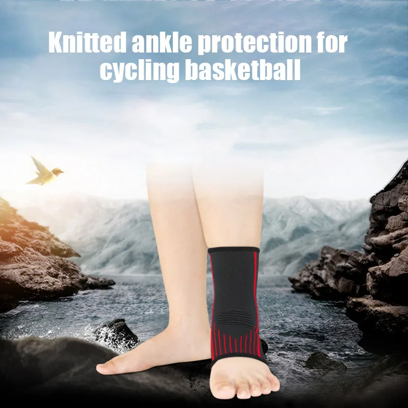 

Newly 1pair Men Women Sport Ankle Brace Breathable Comfortable Compression Support for Joint Pain 19ing