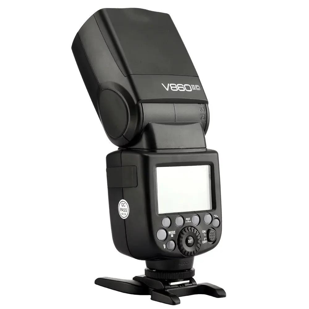 Беспроводная вспышка Godox Ving V860II V860II-C TTL HSS 1/8000s 2 4G для Canon EOS 5D 6D 60D 600D 7D | Электроника