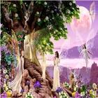 Фотообои beibehang для детской комнаты, спальни, гостиной, дивана, замечательная сказочная фотография, наклейка на стену из бумаги