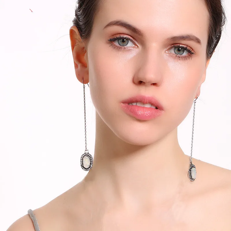Женские длинные серьги цепочки с кристаллами|fashion long earrings|long earringslong earings fashion |