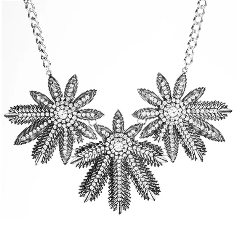 2018 New Fashion Vintage Metal Color Punk Style &ampNecklace Party Chokers Spring Dress Collar Statement Necklace | Украшения и