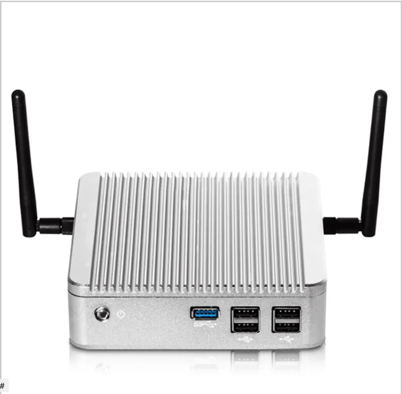 Промышленный ПК для игр Celeron J1900 четырехъядерный 5 * USB тонкий клиент без