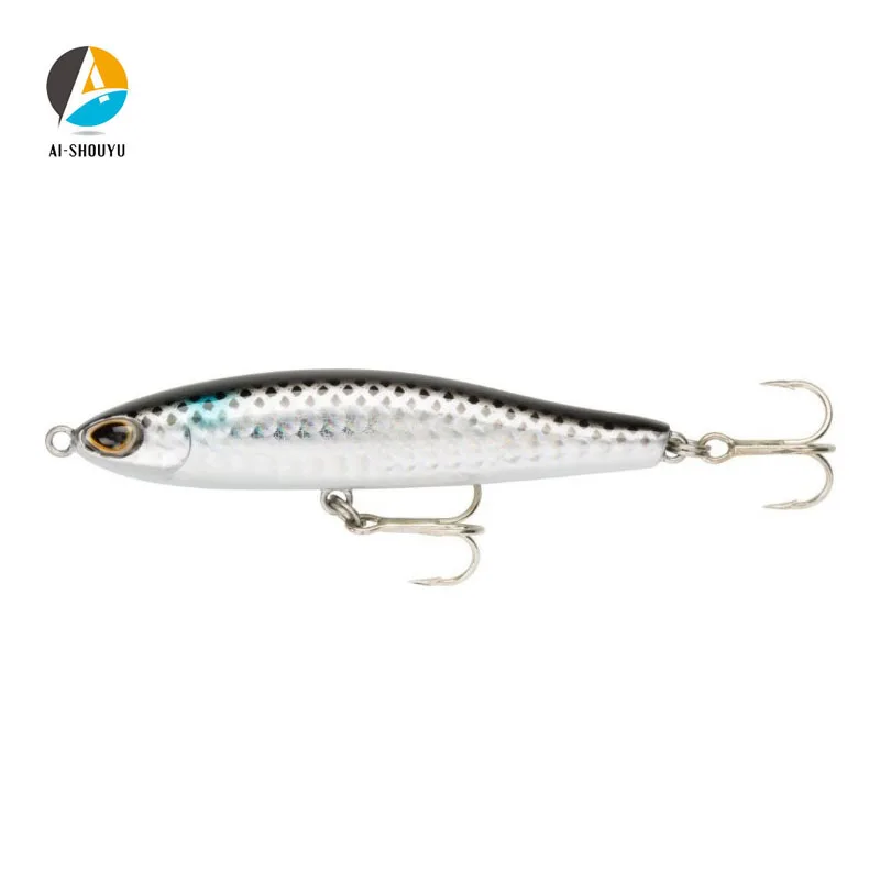 AI SHOUYU 1 шт. новые карандаш приманки 8 см 18 г жесткая Приманка Minnow ледовой рыбы