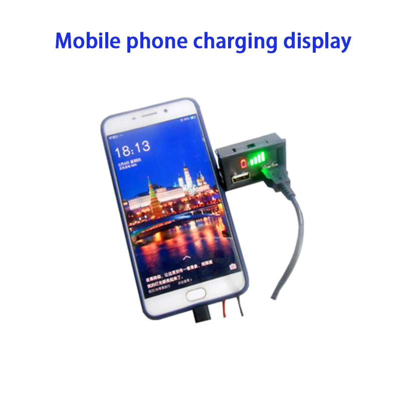 Двойной USB выход 3S 4S 5s 6S 7S 12V 24V свинцово кислота литий вольтметр аккумулятора