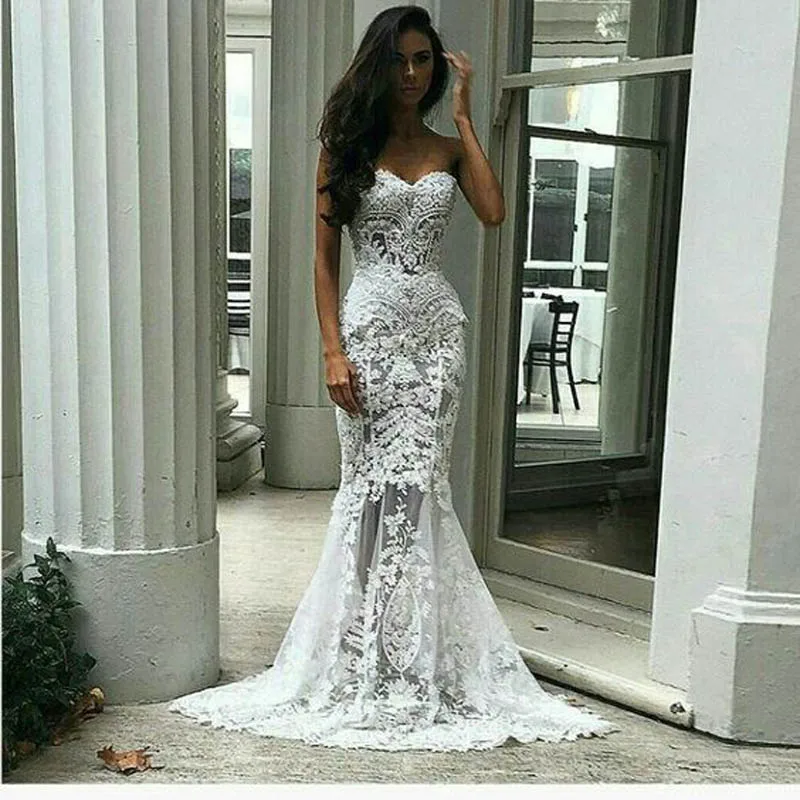 Платье Женская Европа и США Взрывные модели без рукавов Топ белый кружевной