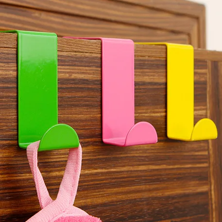 2 шт./компл. крючки для дверных ящиков шкафа из нержавеющей стали вешалка одежды