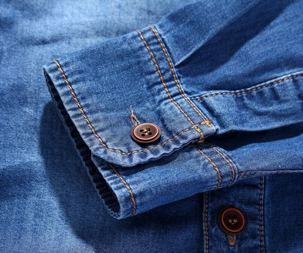 2017 Сезон весна джинсовые рубашки для мальчиков модная детская джинсовая одежда в