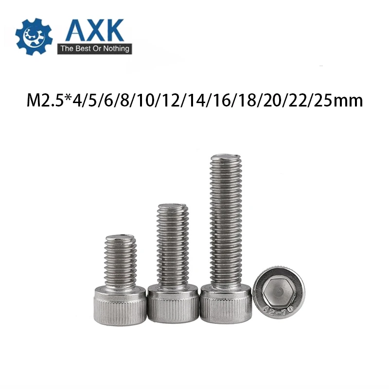 Болты головная крышка Шестигранная розетка 304 нержавеющая сталь мм машина