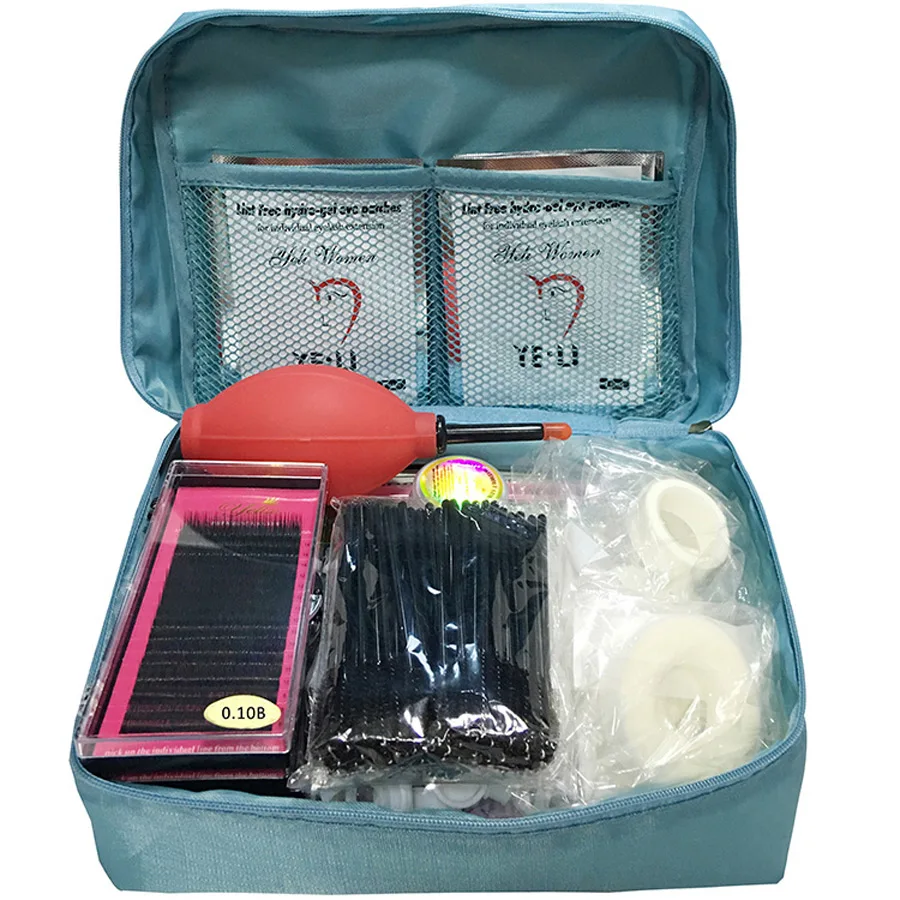 Набор для профессионального макияжа натуральные накладные ресницы наращивания