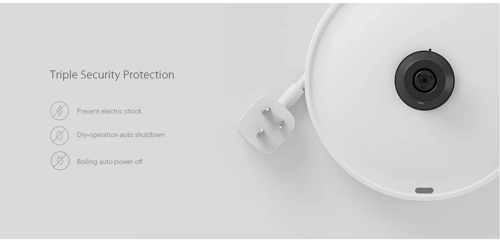 Xiaomi 1.5L электрический чайник для воды Smart дистанционное управление для автомобиля Защита от отключения питания ручной мгновенный нагрев