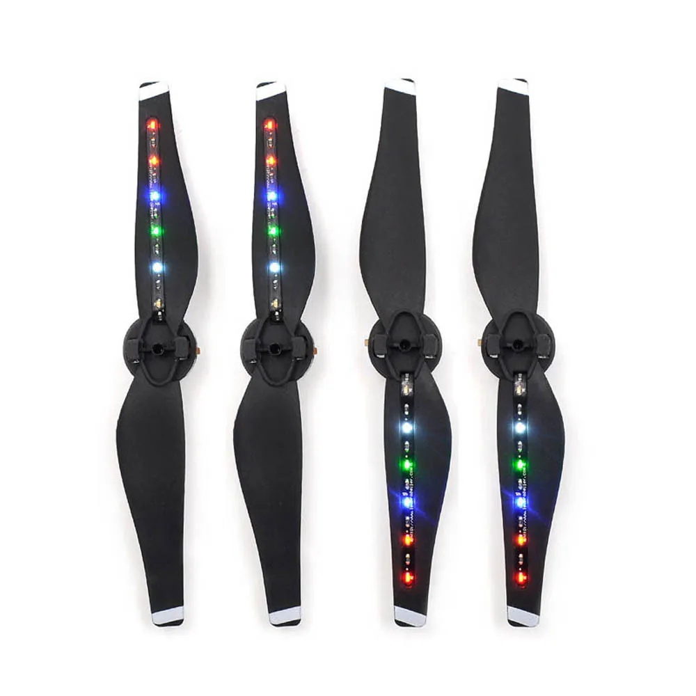 1/2 пары Mavic Air Аксессуары LED Flash Propeller ночные летающие лезвия для DJI Drone mavic air led propeller