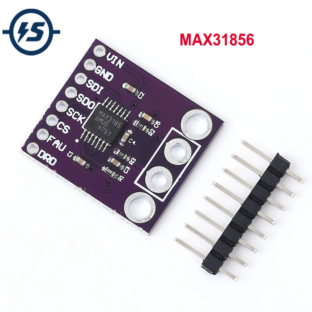 MAX31856 Digital Thermocouple Module High Precision Development Board A/D Converter Universal Type | Электронные компоненты и