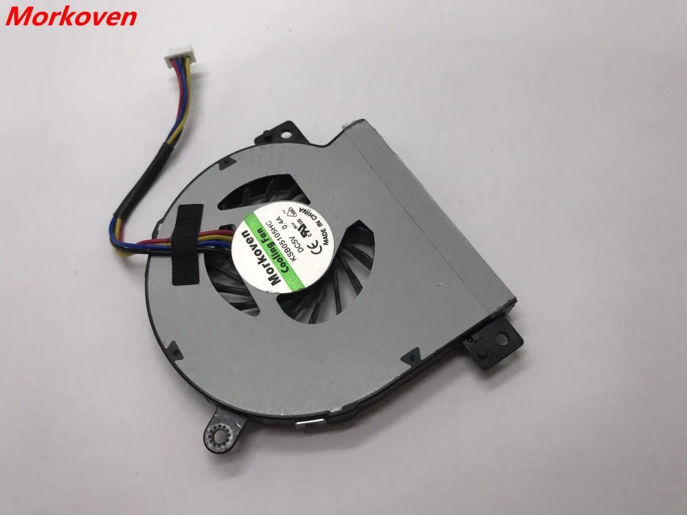 Кулер для ноутбука ASUS Eee PC 1215 1215T 1215P 1215N 1215B 1215TL AB05105HX69DB00 KSB0505HB-AC77 KSB0505HB BK1D |