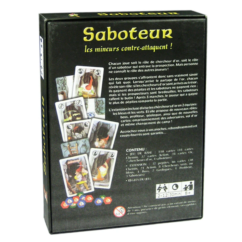 Диверсант настольная игра 1+ 2 версия/Диверсант 1 версия Jeu De Base+ удлинитель настольная игра с английскими инструкциями семейная настольная игра