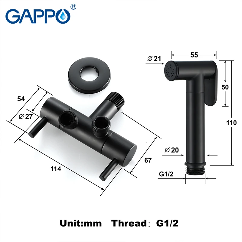 GAPPO смеситель для биде унитаза с одной холодной водой | Обустройство дома