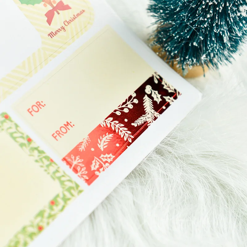 Рождественские самоклеящиеся наклейки-планировщики для скрапбукинга рукоделия