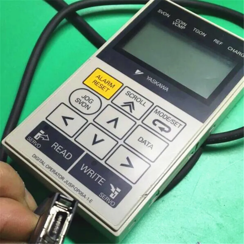 

Used Tested Working Servo Driver Digital Operator JUSP-OP05A-1-E