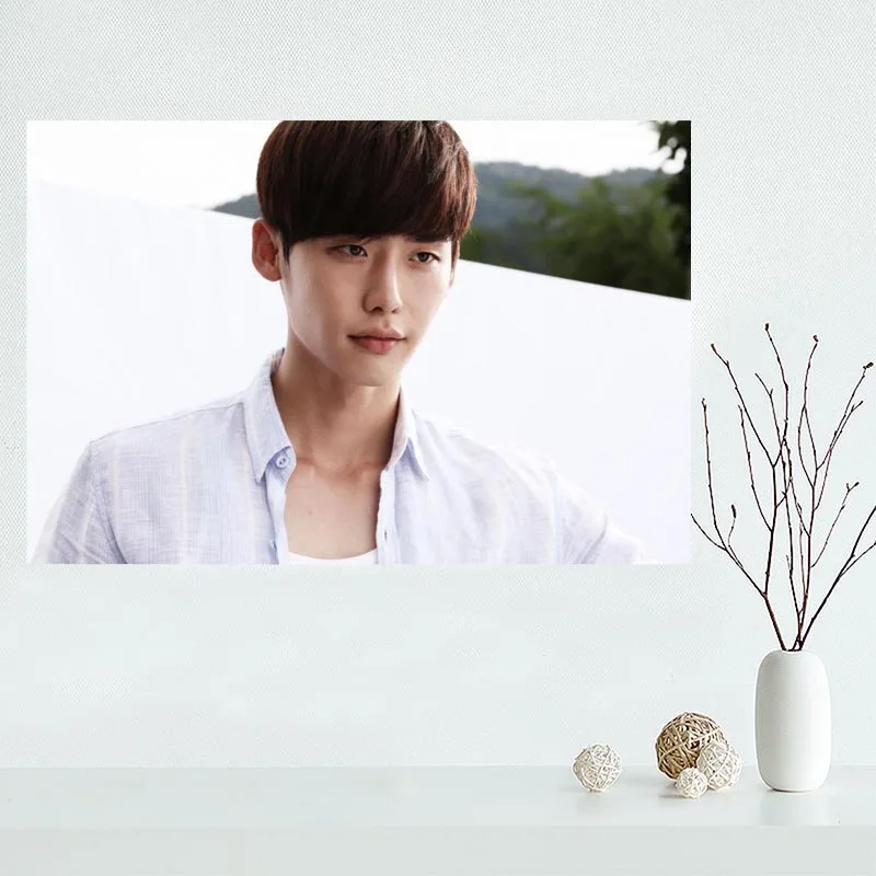 Хорошая ли Чон сок плакат Обычная сатиновая печати плакатов ткань постер на