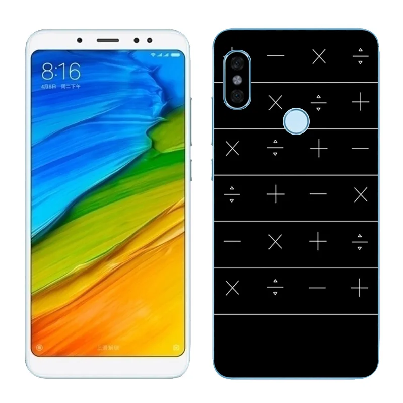 Силиконовый чехол накладка для Redmi Note 5 Pro 64 ГБ 99 дюйма|Бамперы| |