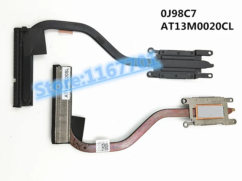 

New Original Laptop/Notebook CPU cooling Radiator Heatsink for Dell Latitude 5550 E5550 0J98C7 J98C7 AT13M0020CL AT13M0020SL