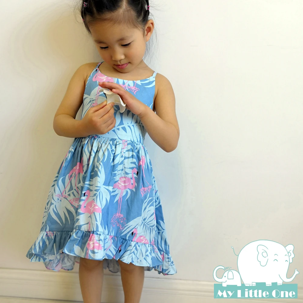 MyLittleOne/2019 г. винтажное летнее платье с цветочным принтом для маленьких девочек |