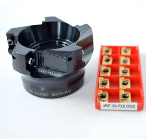 Торцевая фреза с APMT1604, вставляемая в неразъемную поверхность, для фрезерования, фрезерования и фрезерования с помощью APMT1604