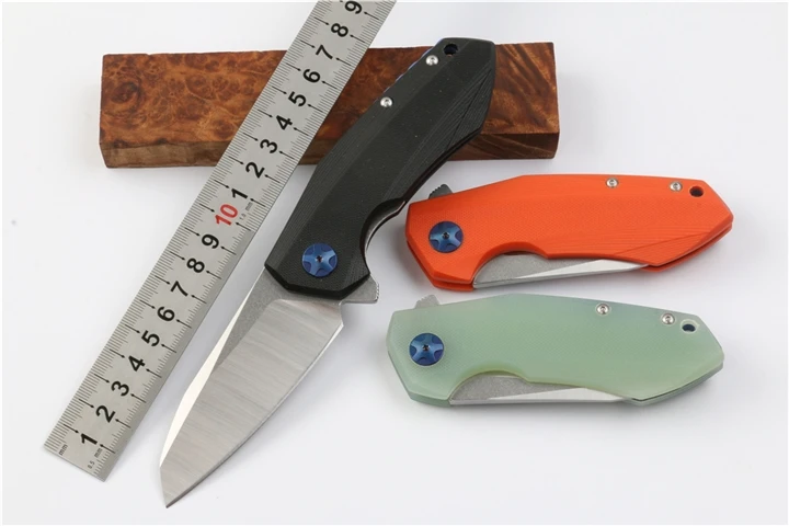 Тактический складной нож ZT0456 D2 клинок С флиппером и шарикоподшипником рукоятка