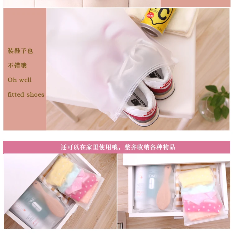 Полупрозрачная багажная сумка для путешествий 10 шт./лот | Дом и сад