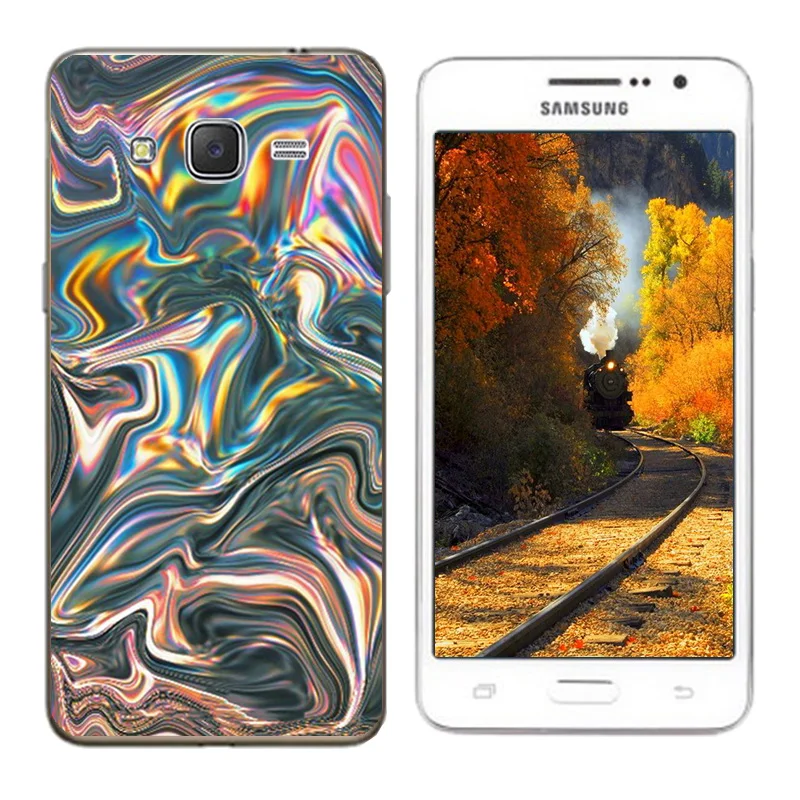 Мягкий силиконовый чехол для телефона Samsung G530 задние чехлы с принтом